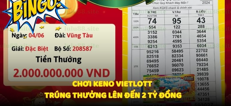 Hướng Dẫn Các Hình Thức Đặt Cược Trong Game Keno lulu88